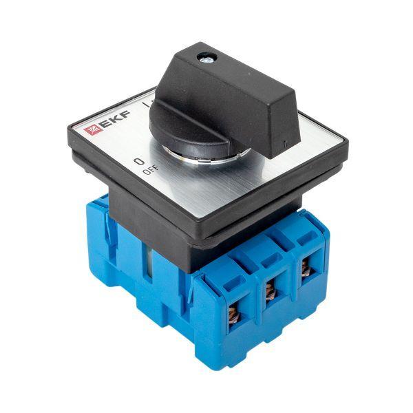  Переключатель кулачковый ПК-2-13 3П 40А "ВКЛ-ВЫКЛ" EKF pk-2-13-40 фото в каталоге от BTSprom.by