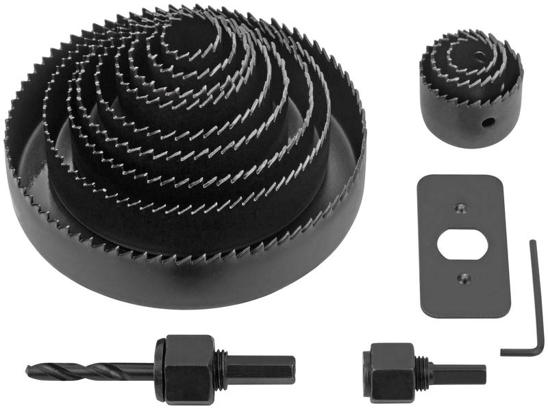  Набор пил круговых 19-127мм 12шт в кейсе FIT 36763 фото в каталоге от BTSprom.by