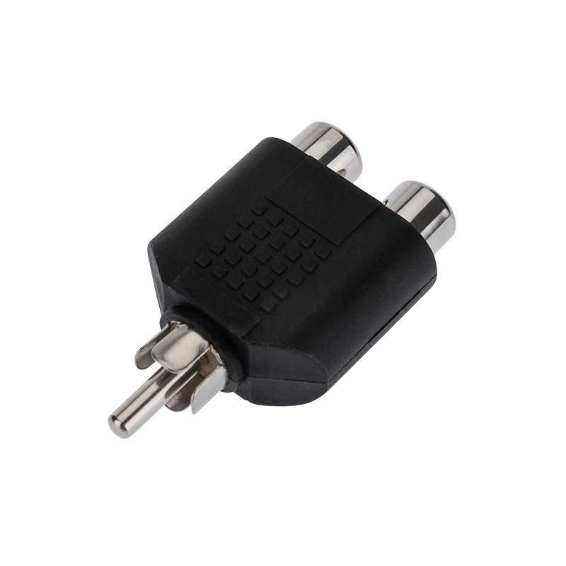 переходник штекер rca - 2 гнезда rca rexant 14-0421 от BTSprom.by