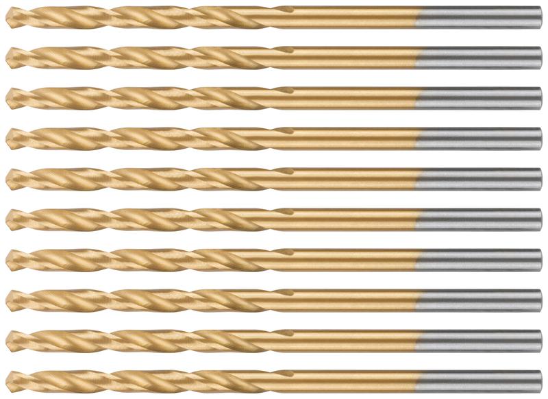  Сверло по металлу Profi с титановым покрытием 2.7х61мм (уп.10шт) Cutop 52-430 фото в каталоге от BTSprom.by