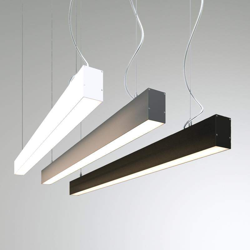 светильник светодиодный rve-pls5070-980-p 29вт 4000к 980х50х70мм подвесной черн. rvelektro rve00000907 от BTSprom.by