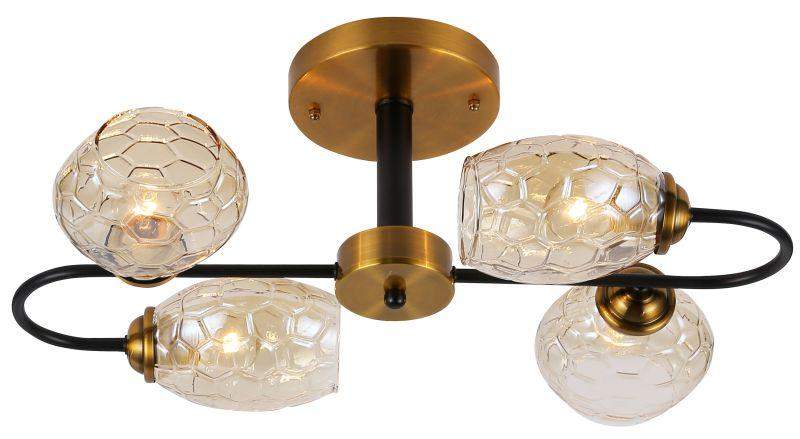 люстра moonless 3126-304 4хe14 40вт модерн rivoli б0054855 от BTSprom.by