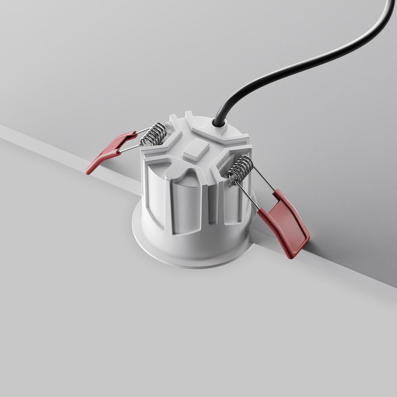  Светильник Alfa LED 10Вт 2700К 60град. встраив. Maytoni DL043-01-10W2.7K-RD-W фото в каталоге от BTSprom.by