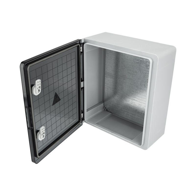  Корпус ЩМПп 370х325х150 IP65 с прозр. дверцей пластик. Rexant 11-0455 фото в каталоге от BTSprom.by