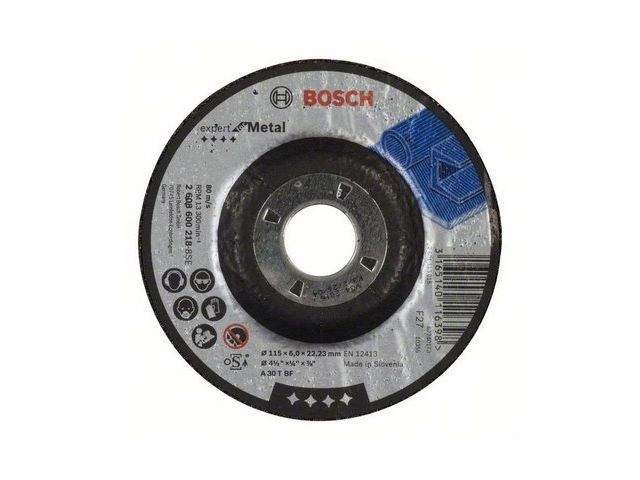 круг обдирочный 115х6x22.2 мм для металла expert bosch 2608600218 от BTSprom.by