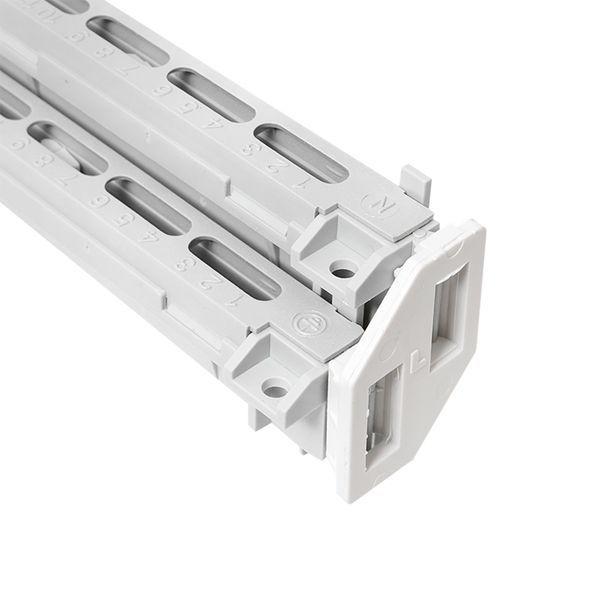  Держатель двойной для установки шин N/PE (без шин) EKF nv-bh-2 фото в каталоге от BTSprom.by