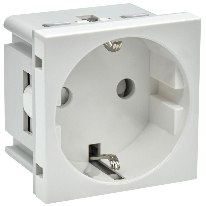 розетка primer с заземл. защ. шторки винт. зажим ркс-20-30-п-к бел. iek pr-kk40d-rszh-2-2-k01 от BTSprom.by