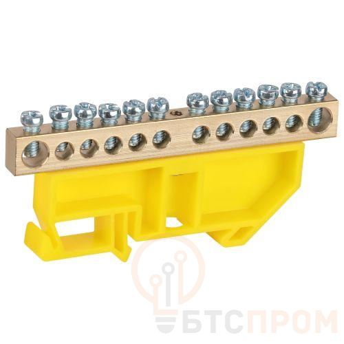 Шина PE "земля" на DIN-изоляторе ШНИ-8х12-12-Д желт. NO-224-96 Эра Б0062839 фото в каталоге от BTSprom.by  Шина PE "земля" на DIN-изоляторе ШНИ-8х12-12-Д желт. NO-224-96 Эра Б0062839 фото в каталоге от BTSprom.by