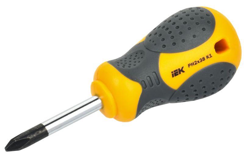 отвертка крестовая ph2х38мм k1 arma2l 3 iek a2l3-sc10-k1-ph-20-038 от BTSprom.by
