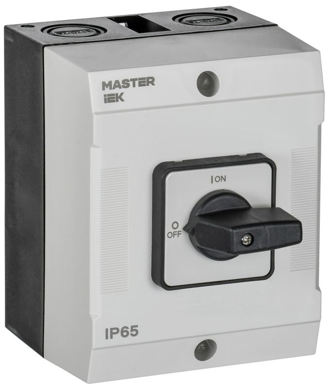 переключатель кулачковый 16а (сх. 10) в боксе стандартная рукоятка iek mi-cs20-016-010 от BTSprom.by