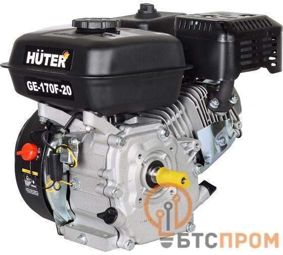  Двигатель бензиновый GE-170F-20 HUTER 70/15/2 фото в каталоге от BTSprom.by