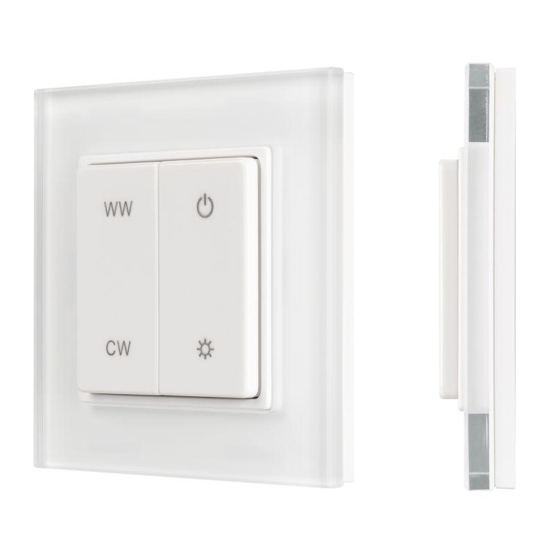 панель smart-p49-mix-g-suf (3в 1 зона knob 2.4g) пластик arlight 032985 от BTSprom.by