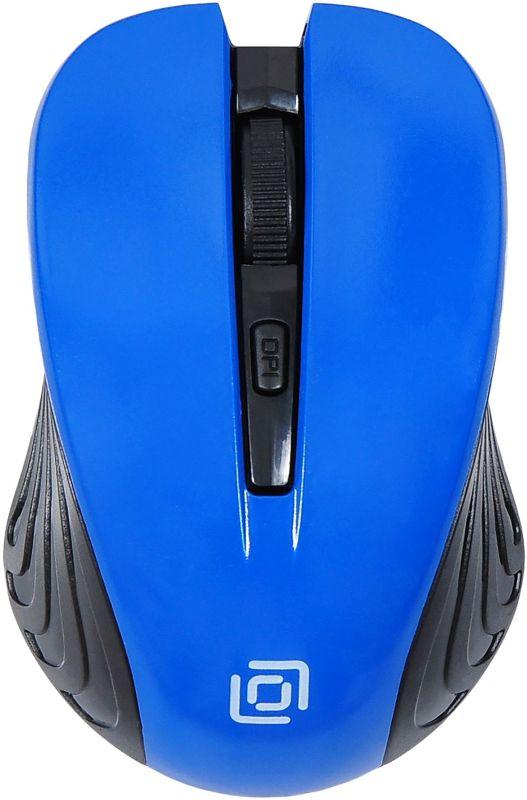 мышь 545mw черн./син. оптическая 1600dpi беспроводная usb 3but tm-5500 blue оклик 368630 от BTSprom.by