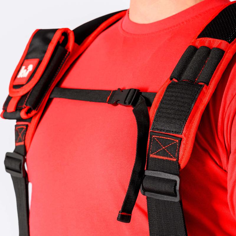  Пояс монтажный усиленный KM-BELTBAGSET-23 с подсумками; разгрузочн. ремнями и магнитным держателем КМ LO51642 фото в каталоге от BTSprom.by