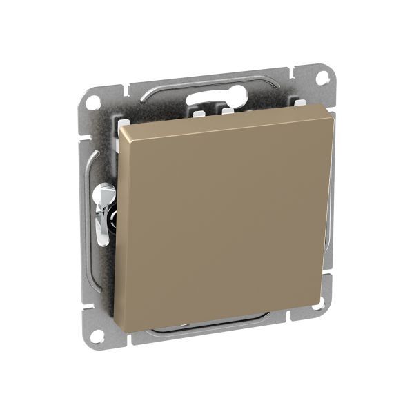 выключатель кнопочный 1-кл. сп эпика механизм шампань ekf up1-swc-13 от BTSprom.by