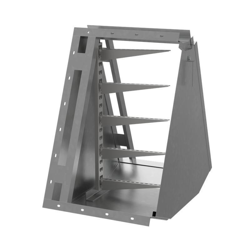 Короб кабельный блочный угловой с поворотом вверх на 45град. 650х950 L900 сталь 1.5мм ККБ-УВ-0.95/0.6 HD КМ-Профиль LO63912 от BTSprom.by