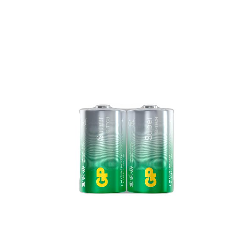 элемент питания алкалиновый d/lr20 1.5в super alkaline g-tech (уп.2шт) gp 1287 от BTSprom.by
