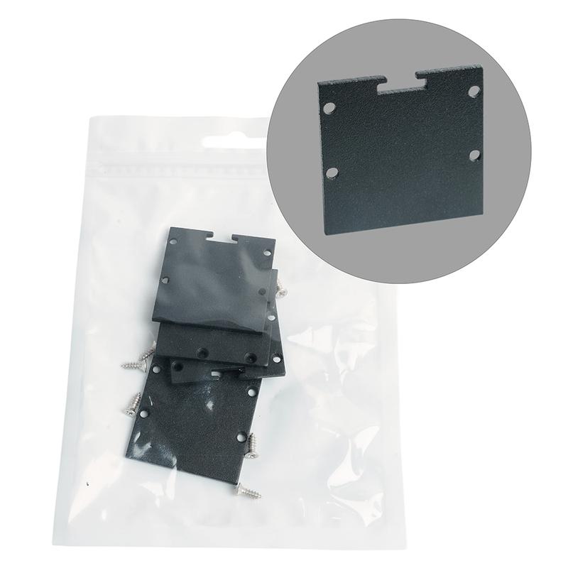 заглушка черная без отверстия для профиля cab256 ld240 (уп.4шт) feron 52094 от BTSprom.by