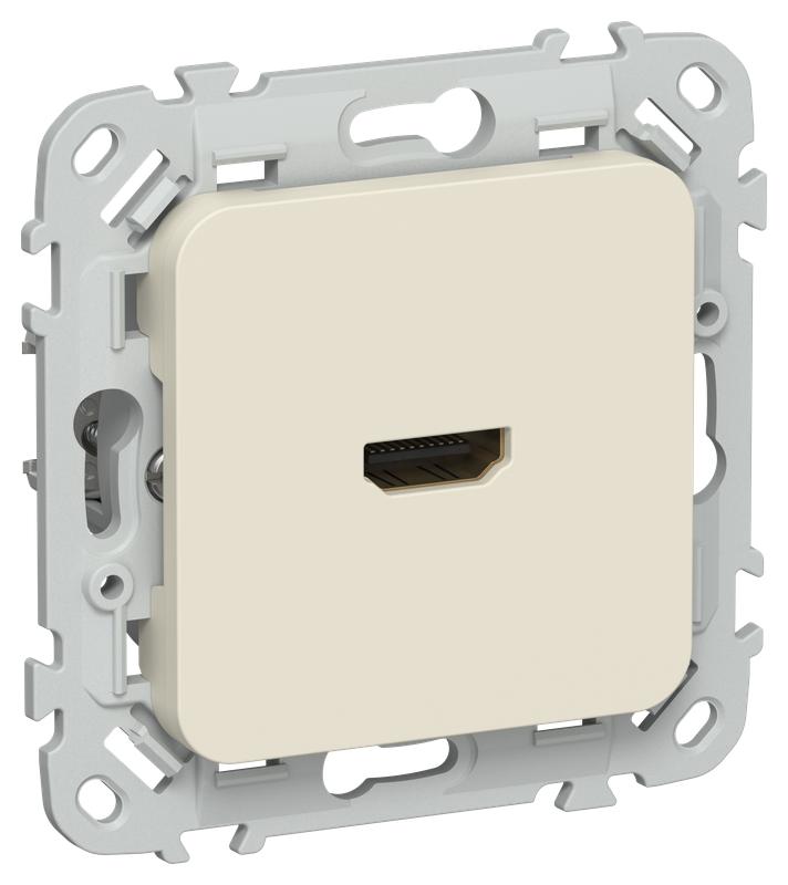 розетка hdmi сп flite ршдма-флсл механизм сливочный iek fi-h10-k86 от BTSprom.by