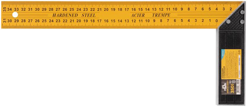 угольник столярный двусторонняя шкала 350мм mos 19374м от BTSprom.by