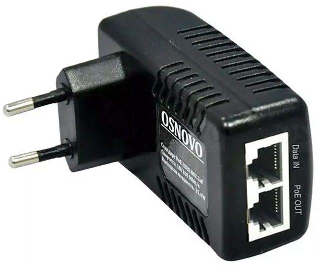 инжектор poe gigabit ethernet на 1 порт poe - до 15.4w midspan-1/151ga osnovo 1000634329 от BTSprom.by