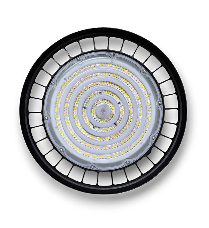 светильник светодиодный дсп 250вт 5000к ip65 40000лм 180-260в 358х358х125мм промышлен. с регулир. драйвером рымболт + лира kraso ufo(s)-250 от BTSprom.by