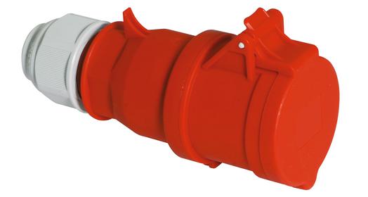 розетка кабельная 32а 4п 3p+pe 6ч 400в ip44 bals 31017-tls от BTSprom.by