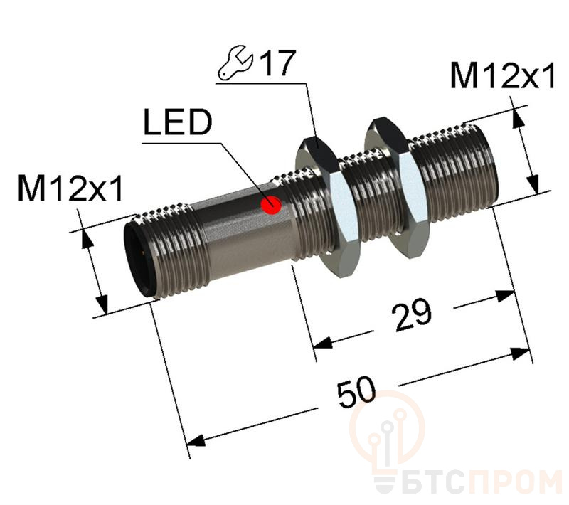 Выключатель бесконтактный PS2-12M50-4B11-C4 МЕГА-К A8010-34128538 фото в каталоге от BTSprom.by  Выключатель бесконтактный PS2-12M50-4B11-C4 МЕГА-К A8010-34128538 фото в каталоге от BTSprom.by