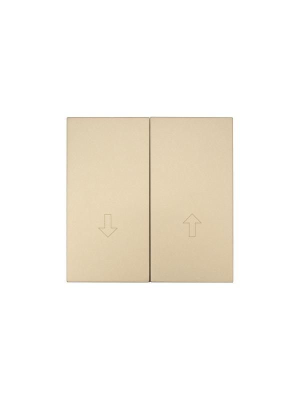 выключатель для жалюзи 2-кл. 1п сп zima 10а ip20 безвинтовой зажим/клемма механизм зол. lezard 704-3688-110qc от BTSprom.by