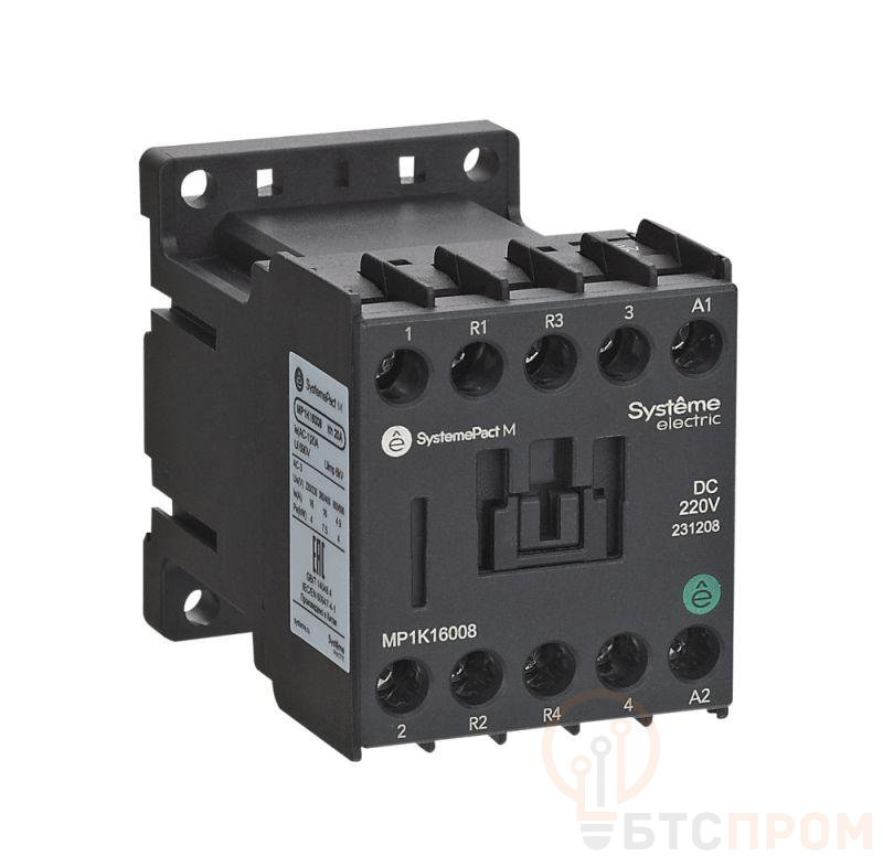 Контактор MP1K 4P(2НО+2НЗ) 6А DC 36В SE MP1K06008CD фото в каталоге от BTSprom.by  Контактор MP1K 4P(2НО+2НЗ) 6А DC 36В SE MP1K06008CD фото в каталоге от BTSprom.by