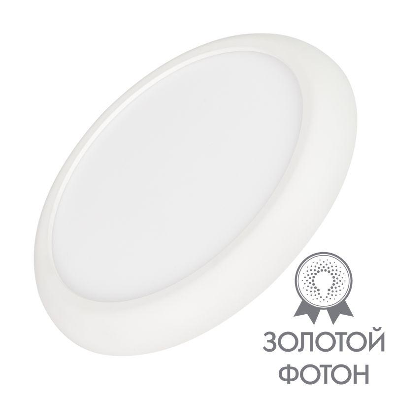 светильник cl-fiokk-r220-18w day4000-mix wh 120deg 230в ip44 пластик. arlight 033445 от BTSprom.by