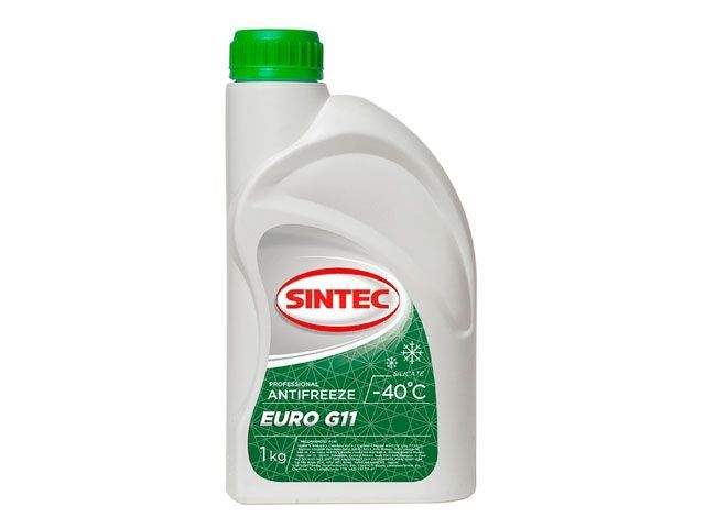 антифриз sintec-40 g11 euro (зеленый) 1кг от BTSprom.by