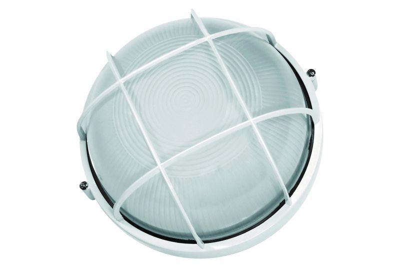 светильник 1301s c01 new нбп 03-60-002 ухл1 "решетка" 60вт 230в до 130град.c круг бел. camelion 13657 от BTSprom.by