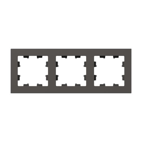 рамка 3-м эпика пластик мокко ekf up1-fpm-03 от BTSprom.by