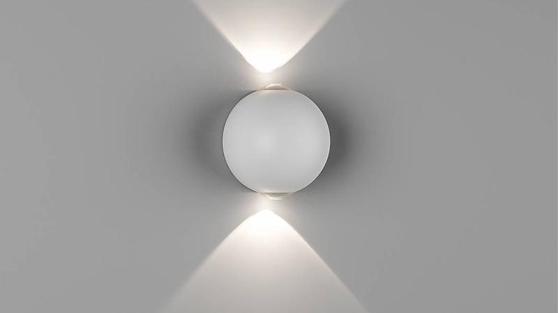 светильник настенный sfera-sbl gw-a161-2-6-wh-ww 6вт 3000к ip54 бел. designled 00-00003202 от BTSprom.by