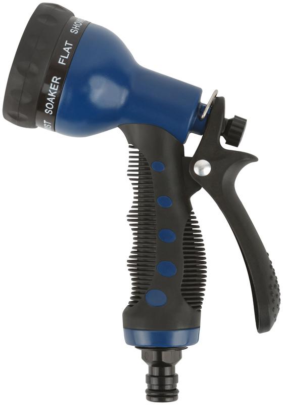  Пистолет для полива 8 режимов 200мм син. FIT 77307 фото в каталоге от BTSprom.by