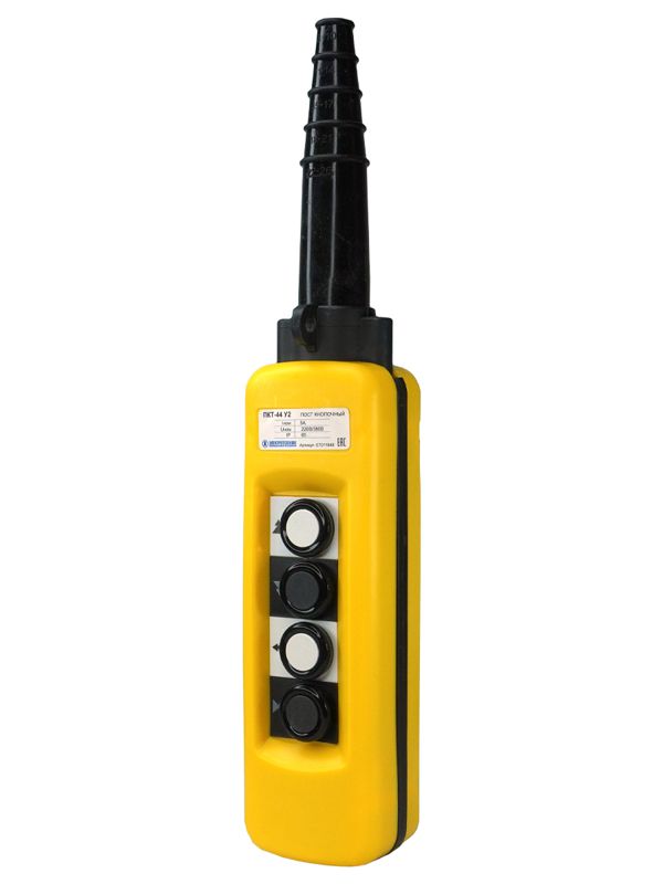 пост кнопочный пкт-44 у2 ip65 2 скорости вверх вниз влево вправо 8no электротехник et011048 от BTSprom.by