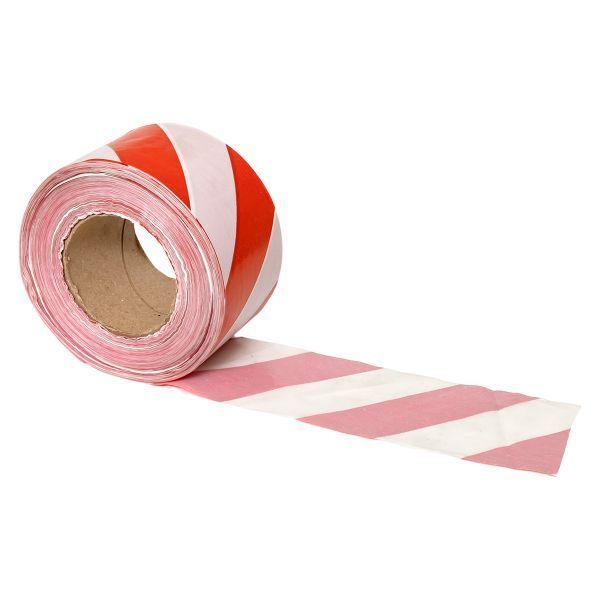  Лента оградительная ЛО "Красно-белая" 75х250 Basic EKF lo-75x250-bas фото в каталоге от BTSprom.by