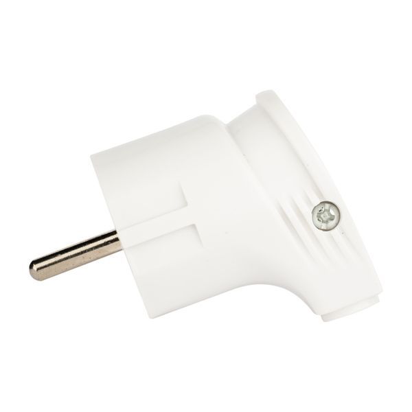  Вилка угловая 16А 250В с заземл. бел. EKF AVY16-10 фото в каталоге от BTSprom.by