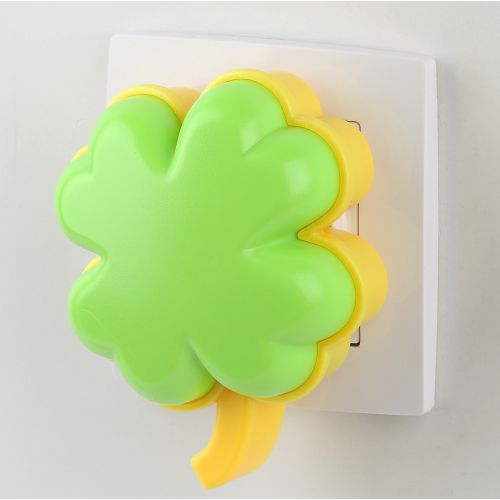  Светильник NN-606-LS-GR ночник "Клевер" зел. ЭРА Б0019098 фото в каталоге от BTSprom.by