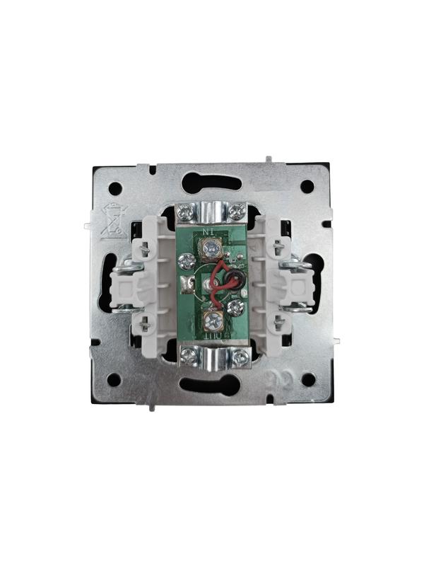  Розетка ТВ проходная СП ZIMA IP20 черн. бархат LEZARD 704-4288-129 фото в каталоге от BTSprom.by