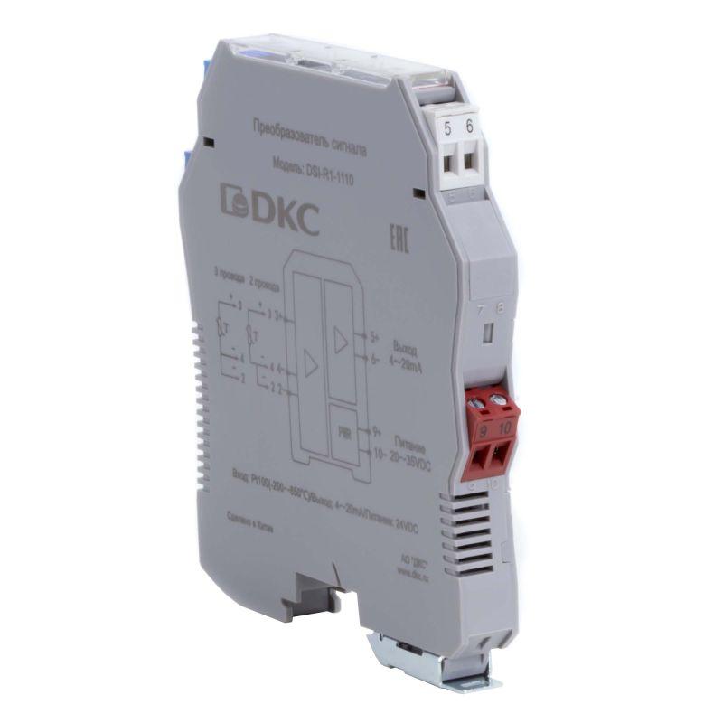 преобразователь сигнала dsi 1 вход rtd pt100 1 выход 4…20ма dkc dsi-r1-1110 от BTSprom.by