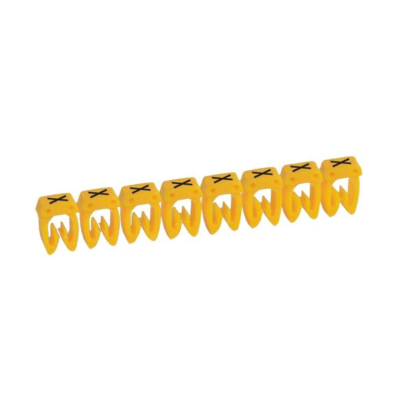 маркер каб. 0.15-0.5кв.мм cab3 "x" черн. на желт. фоне (уп.300шт) leg 038133 от BTSprom.by