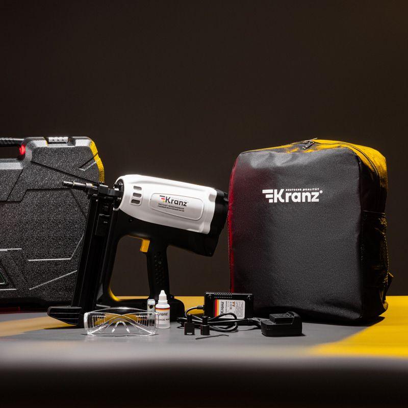  Пистолет монтажный газовый гвоздезабивной GN100 100Дж длина гвоздей 15-40мм d2.7-3мм KRANZ KR-16-1655 фото в каталоге от BTSprom.by