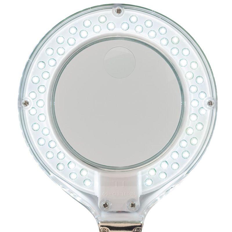  Лупа настольная 3D+12D с подсветкой 40 SMD LED d100мм бел. Rexant 31-0243 фото в каталоге от BTSprom.by