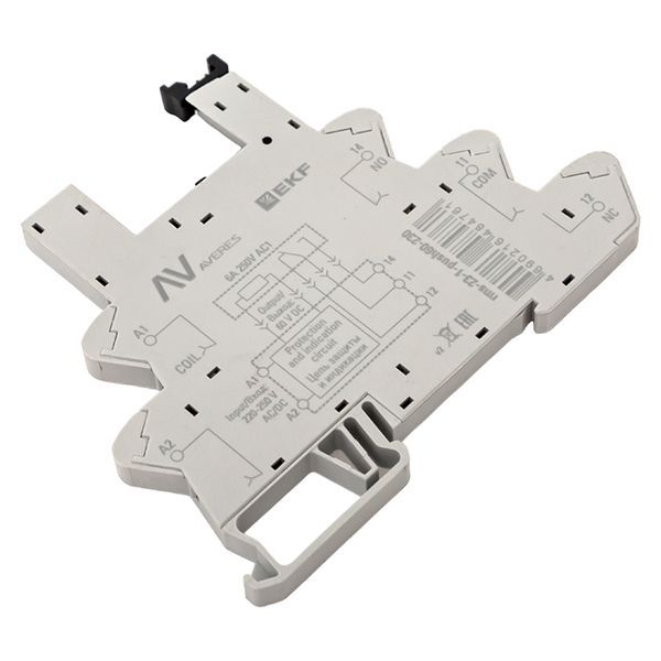  Разъем для реле РM slim 23/1 Push-in 230VАС/60VDC AVERES EKF rms-23-1-push60-230 фото в каталоге от BTSprom.by