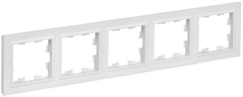 рамка 5-м brite ру-5-браб арктич. бел. iek br-m52-k91 от BTSprom.by