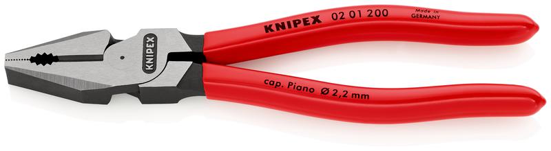 плоскогубцы комбинированные особой мощности l-200мм knipex kn-0201200 от BTSprom.by