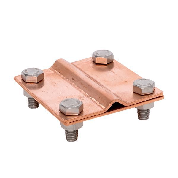 зажим универсальный полоса 40 - прут 10 (пластина 70х70мм) cu proxima ekf lp-55922-cu от BTSprom.by