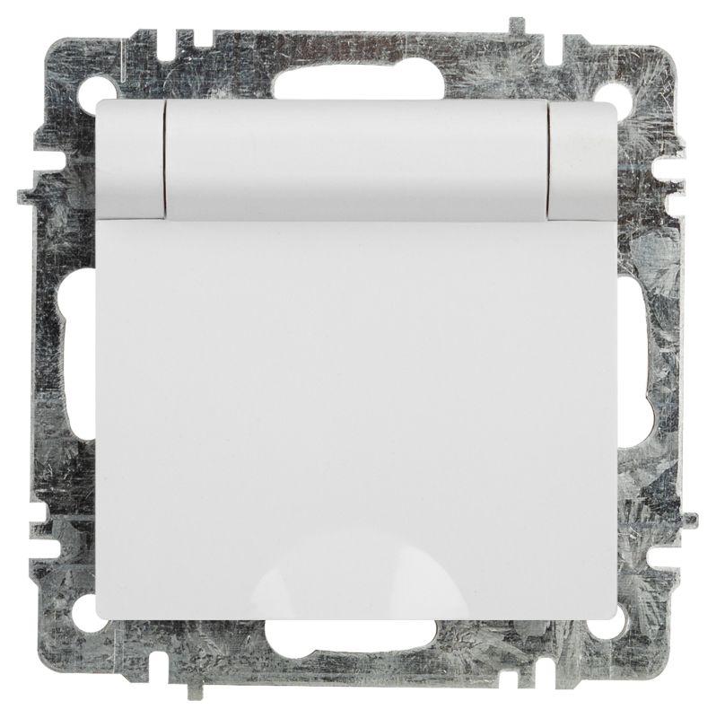 розетка 1-м сп accent 6-203-01 16а ip20 250в 2p+e schuko с крышкой al/cu бел. intro б0063709 от BTSprom.by